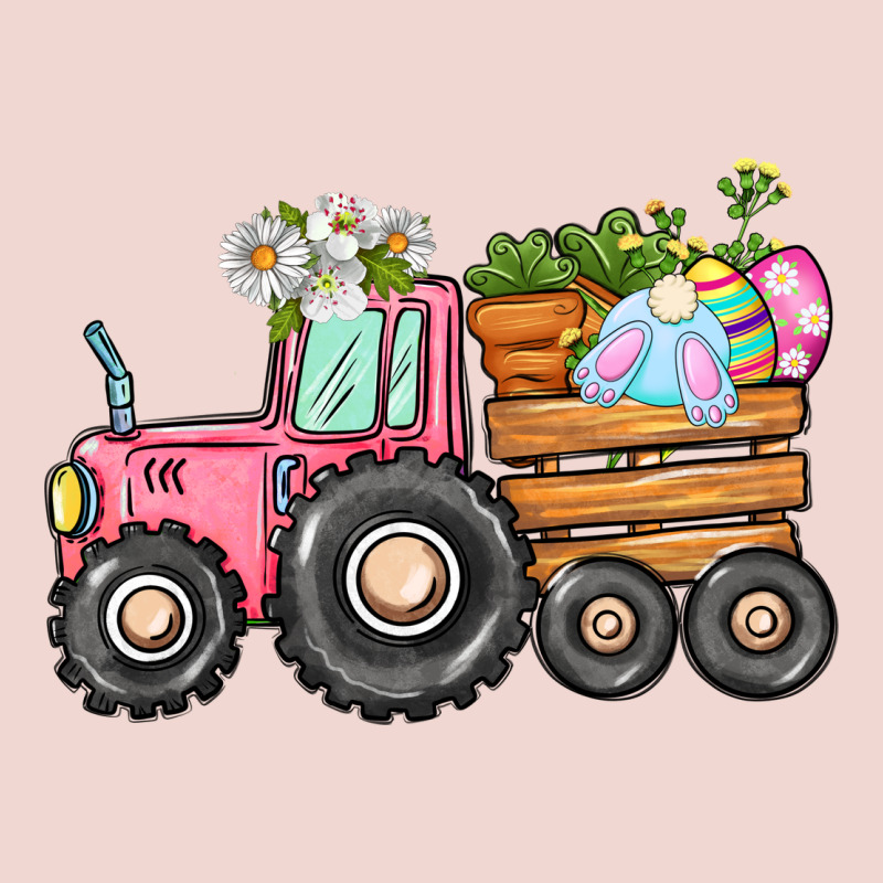 Easter Bunny Tractor Premium Sweatshirt by CowGirlArtShop | Teevron