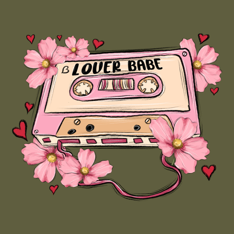Lover Babe Valentines Day Vintage Tee by MaliasSmallBusiness | Teevron