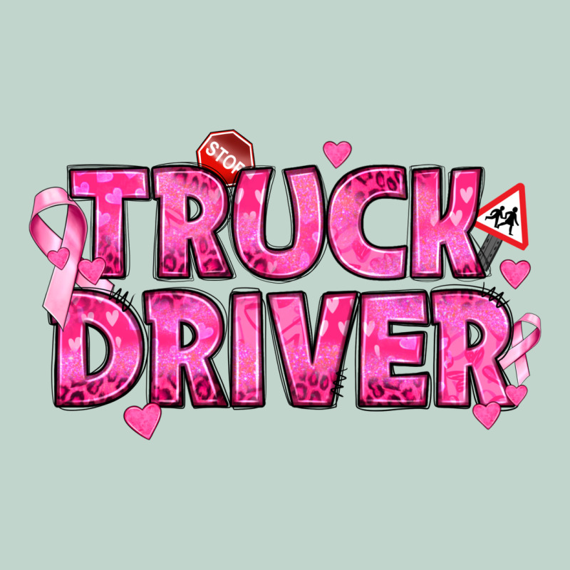 Breast Cancer Truck Driver Zipper Hoodie by texasbilliewilder | Teevron