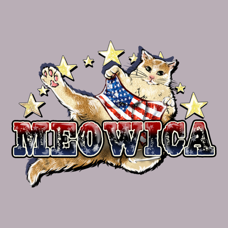 Meowica Cat Vintage Tee by NancyCooperArtShop | Teevron