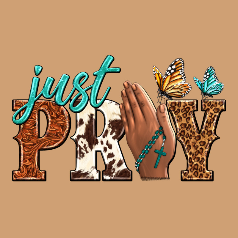 Just Pray Vintage Tee by NancyCooperArtShop | Teevron