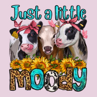 Just A Little Moody Heifers Ladies Tee | Teevron