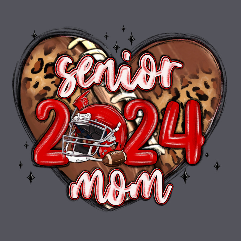 Senior 2024 Mom Football Vintage Hoodie by MaliasSmallBusiness | Teevron