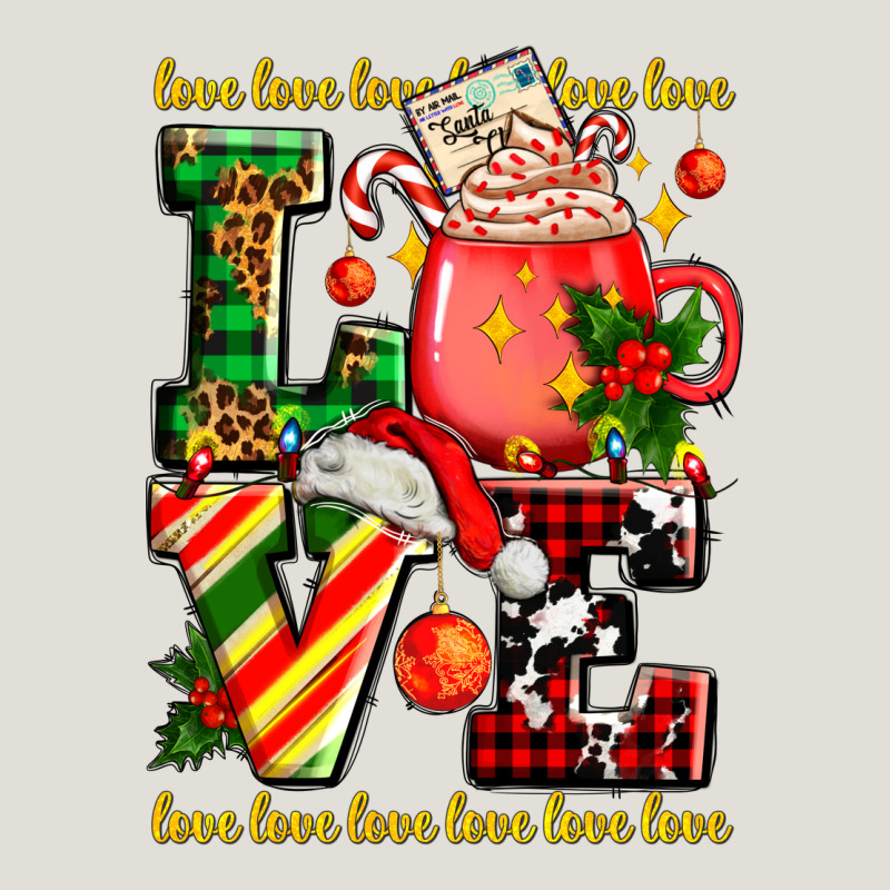 Love With Coffee Cup And Christmas Lights Heavy Core Tee by AdoDesignShop | Teevron