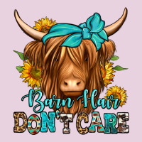 Barn Hair Don't Care Long Haired Cow Ladies Tee | Teevron