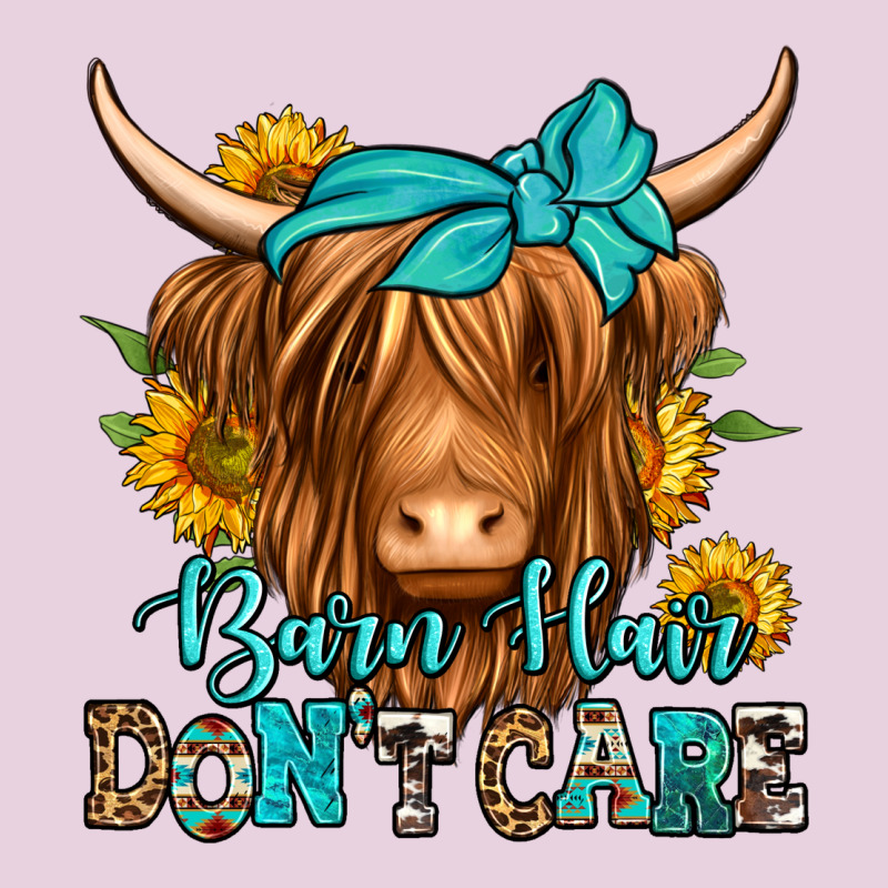 Barn Hair Don't Care Long Haired Cow Ladies Tee by Jasminsmagicworld | Teevron
