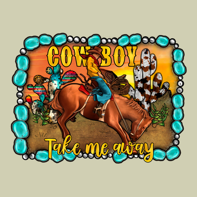 Cowboy Take Me Away Heavy Core Tee by JahusDesignShop | Teevron