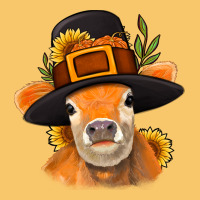 Thanksgiving Cow Vintage Hoodie | Teevron