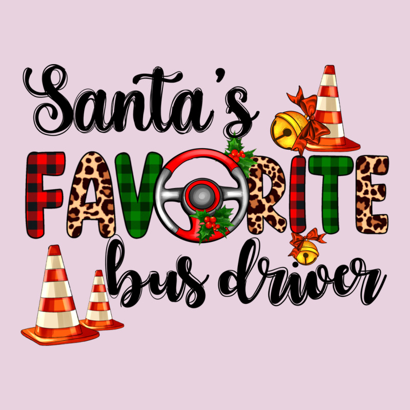 Santa's Favorite Bus Driver Ladies Tee by AdoDesignShop | Teevron