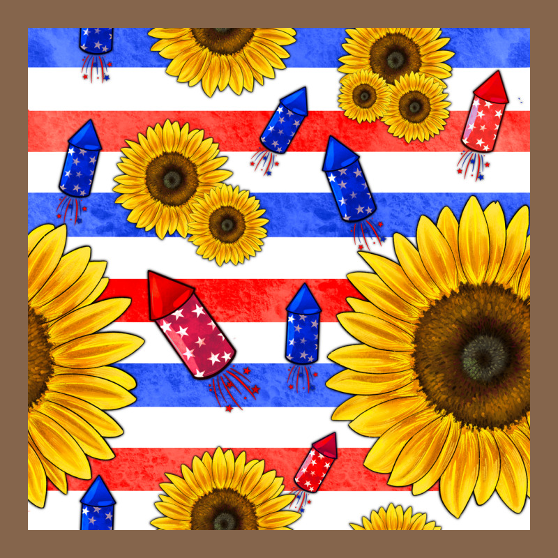 Patriotic Sunflowers Premium Tee by BundleAndBundleShop | Teevron
