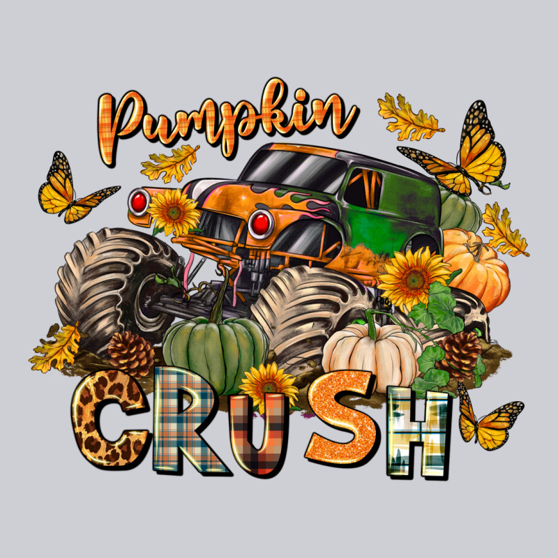 Pumpkin Crush Truck Heavyweight Sweatshirt by LillyAllenDesigns | Teevron