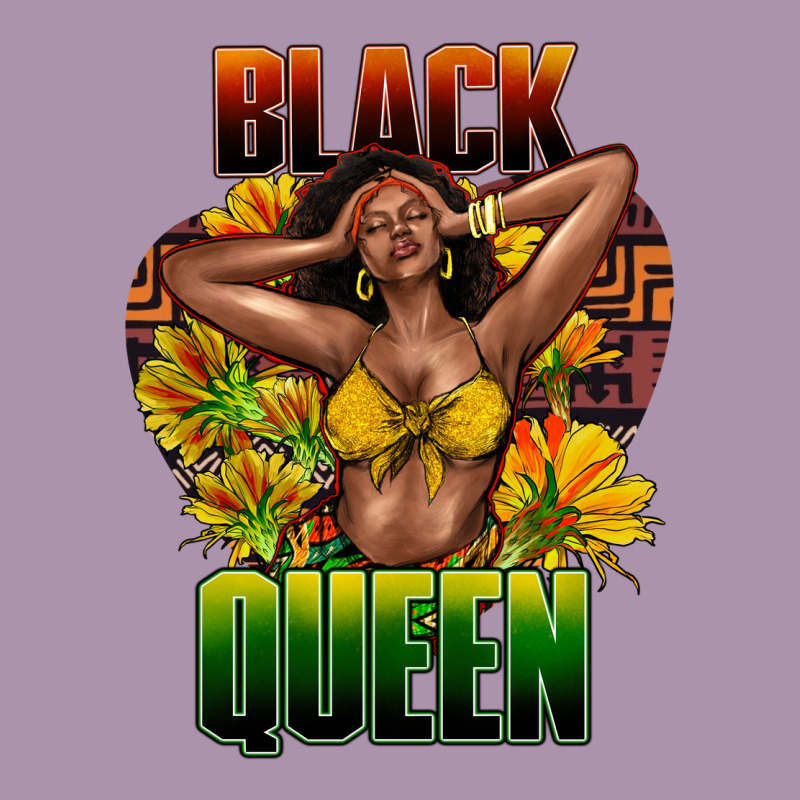 Black Queen Afro Heavyweight Hoodie by HowdyJamesFarm | Teevron