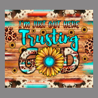 I'm Just Out Here Trusting God Vintage Tee | Teevron