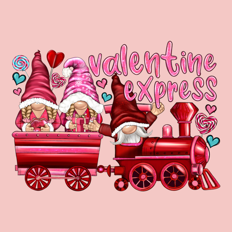 Valentines Express With Gnomies Urban Heavy Tee by NancyCooperArtShop | Teevron