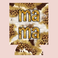 Mama With Leopard And Cowhide Regular Can Cooler Premium Sweatshirt | Teevron