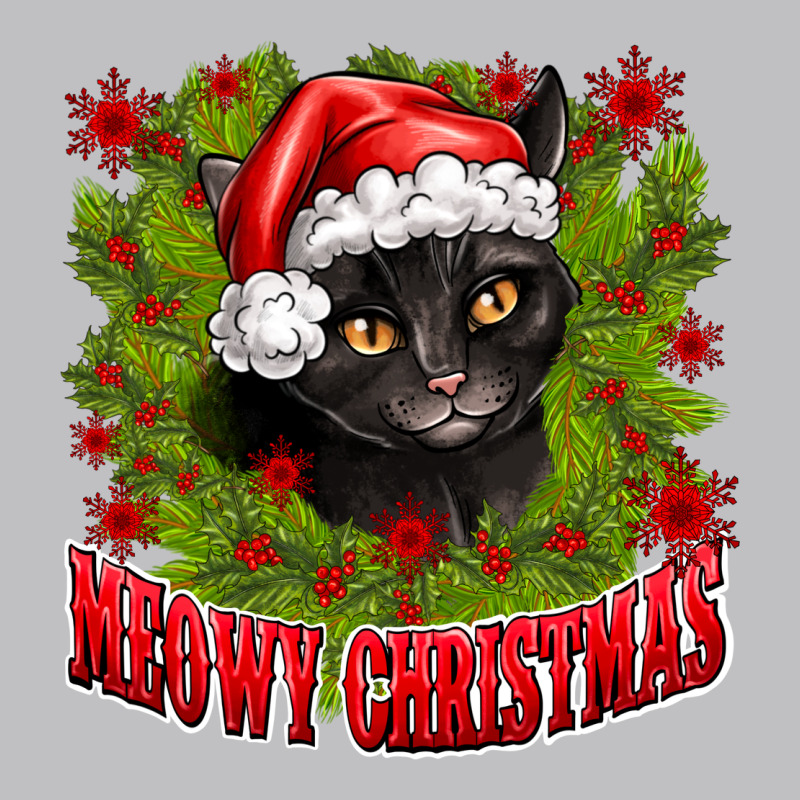 Meowy Christmas Classic Tee by CowhideDigitalArt | Teevron
