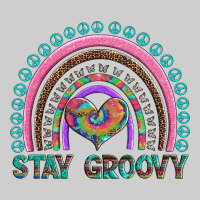 Stay Groovy With Rainbow And Heart Premium Tee | Teevron