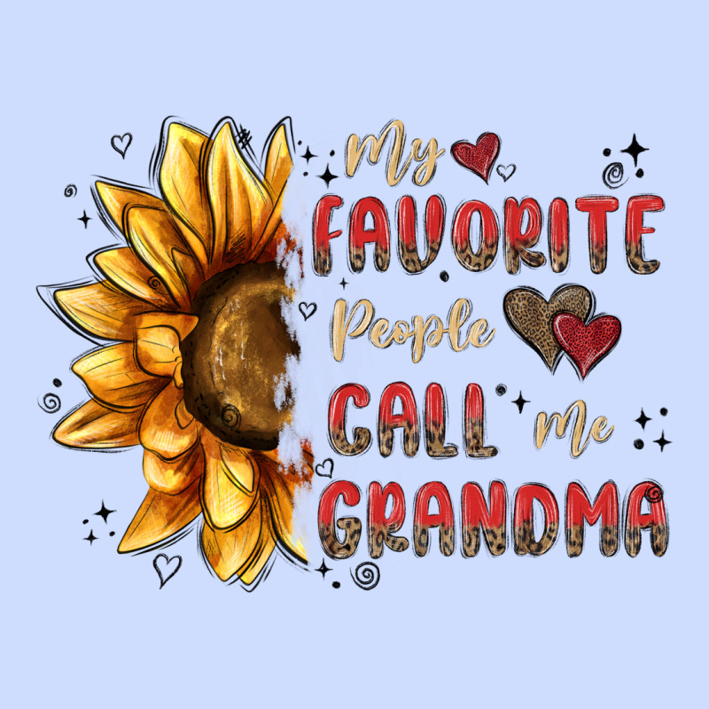 My Favorite People Call Me Grandma Urban Heavy Tee by MaliasSmallBusiness | Teevron