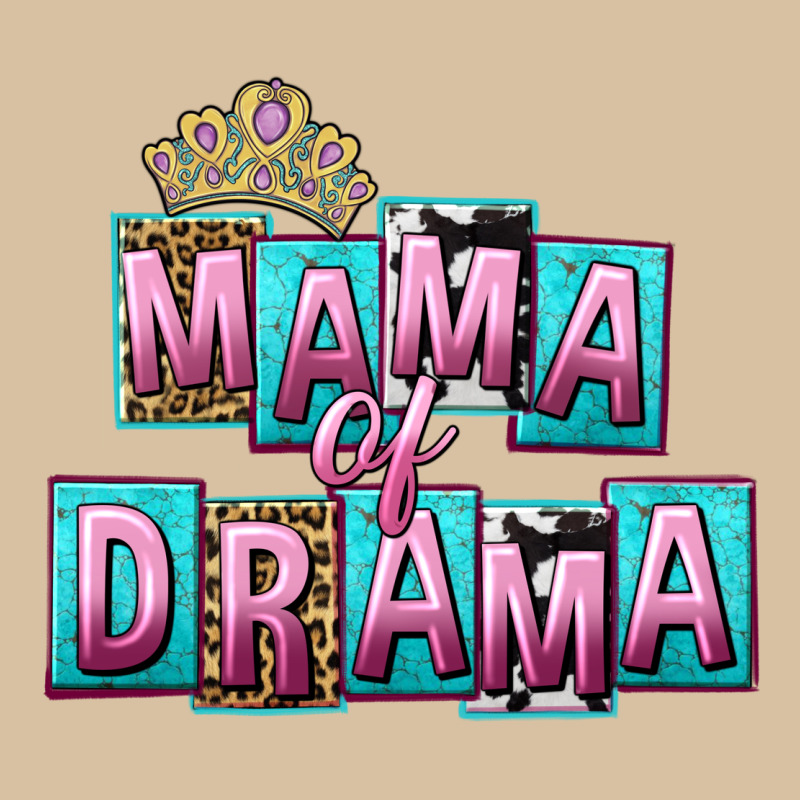 Mama Of Drama Mother's Day Heavyweight Hoodie by CowGirlArtShop | Teevron