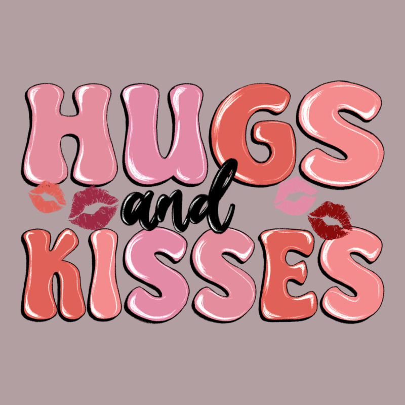 Hugs And Kisses Vintage Hoodie by MaliasSmallBusiness | Teevron