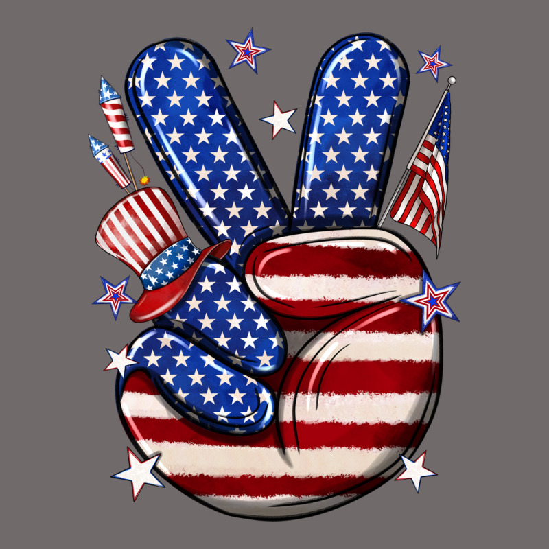 Peace 4th July Urban Heavy Tee by NancyCooperArtShop | Teevron