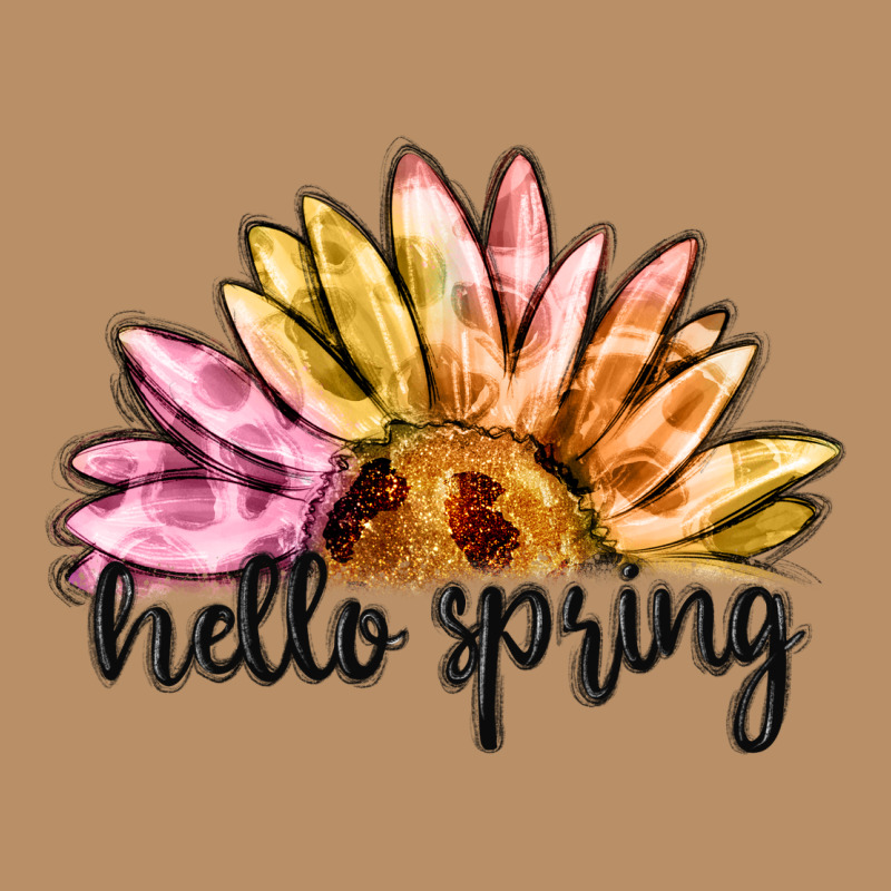 Hello Spring Vintage Hoodie by MaliasSmallBusiness | Teevron