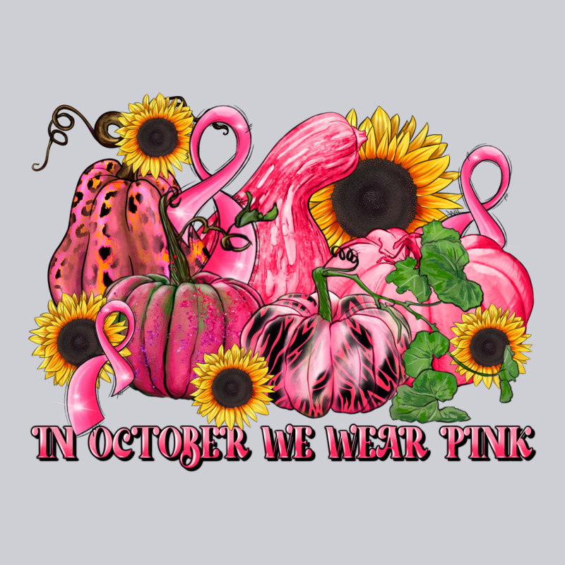 In October We Wear Pink Heavyweight Sweatshirt by LillyAllenDesigns | Teevron