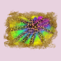 Colorful Glitter Leopard Background Classic Tee | Teevron