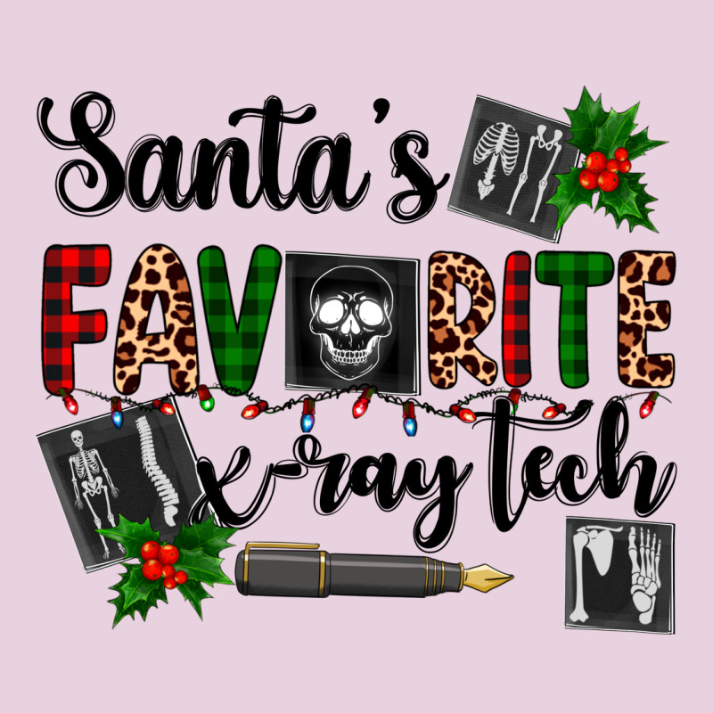 Santa's Favorite X Ray Tech Ladies Tee by AdoDesignShop | Teevron