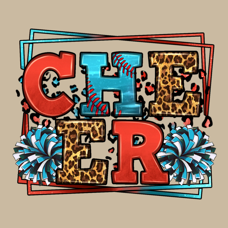 Cheer Baseball Stitchs Long Sleeve Tee by LillyAllenDesigns | Teevron