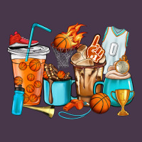 Basketball Coffee Cups Heavyweight Hoodie | Teevron