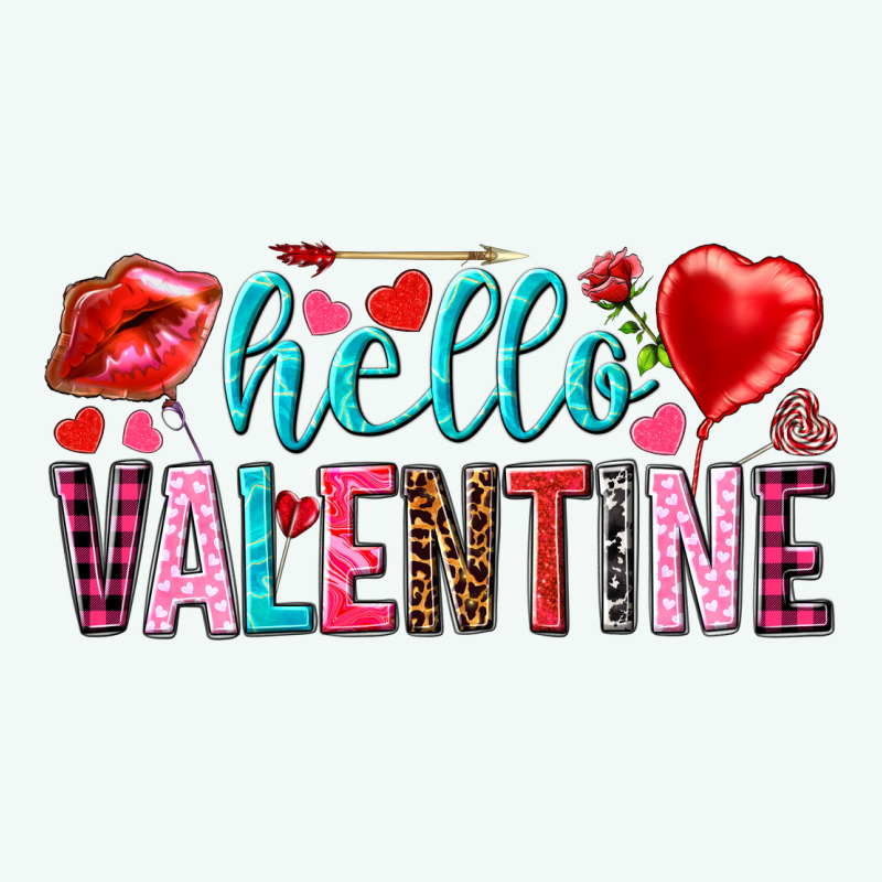 Hello Valentine Premium Hoodie by HowdyJamesFarm | Teevron