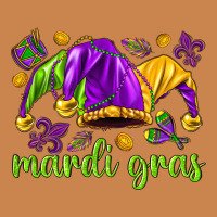 Mardi Gras With Jester Hat Heavyweight Hoodie | Teevron
