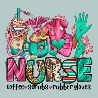 Nurse Coffee Scrubs Rubber Gloves Heavy Core Tee | Teevron