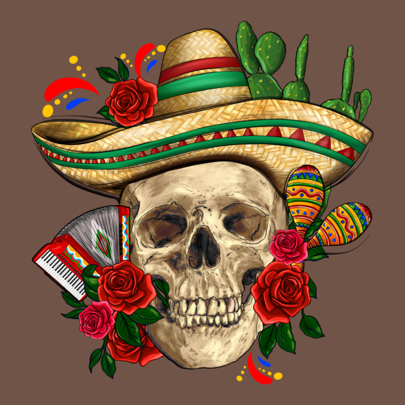 Di De Los Muertos With Roses Mexico Premium Sweatshirt by HowdyJamesFarm | Teevron