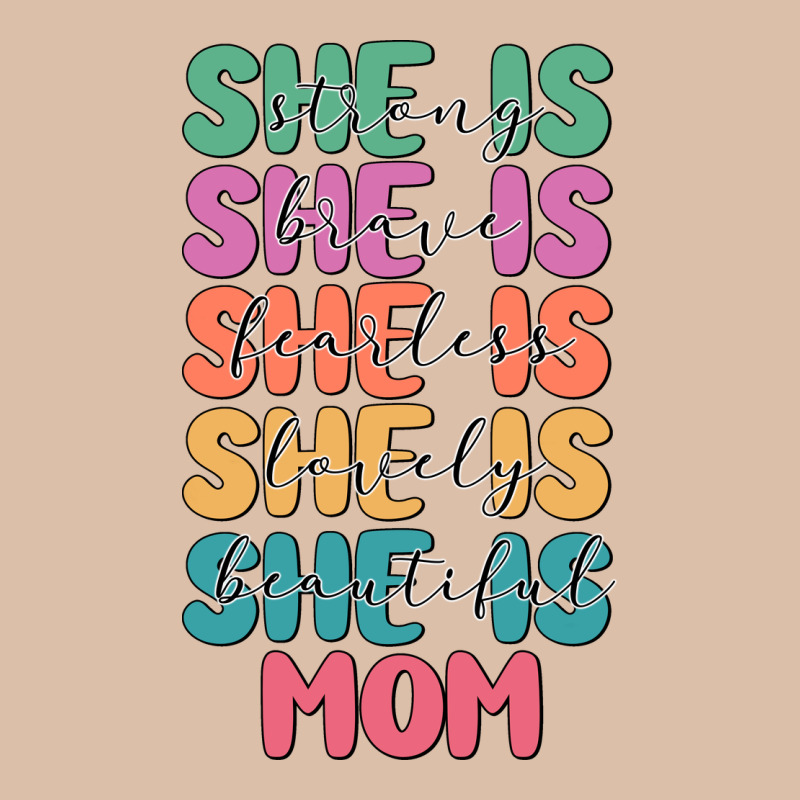 She Is Mom Urban Heavy Tee by JahusDesignShop | Teevron