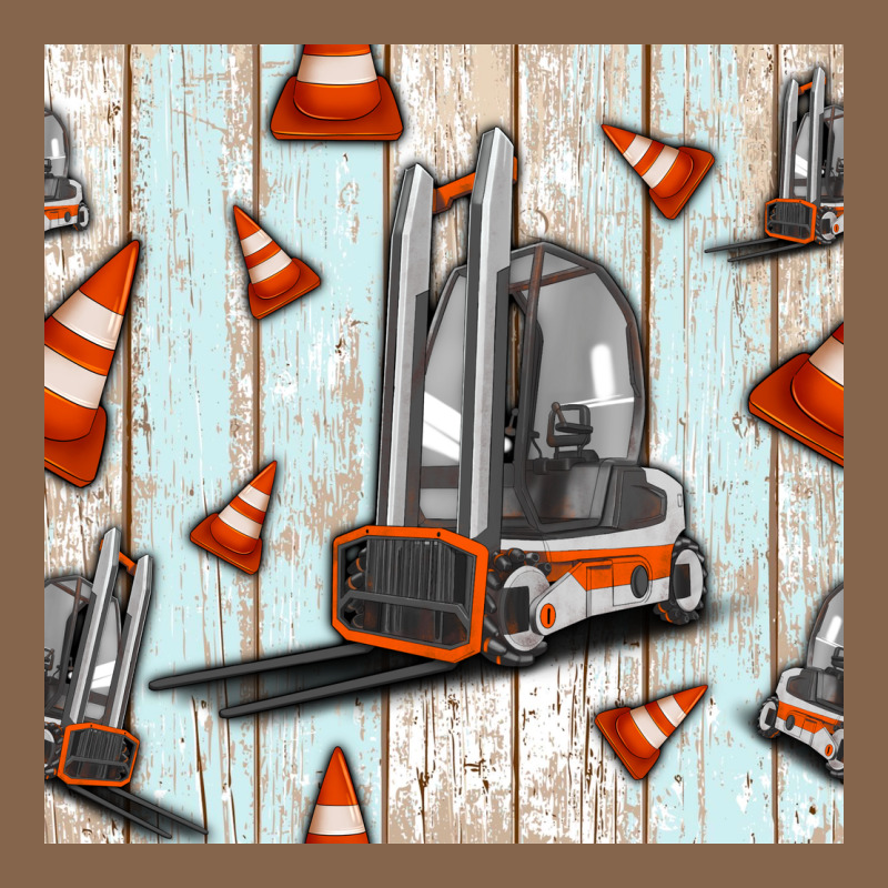 Forklift Seamless Pattern Premium Tee by BundleAndBundleShop | Teevron