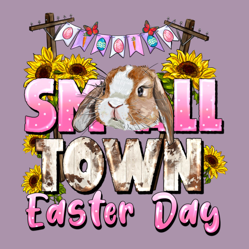 Small Town Easter Day Heavyweight Hoodie by CowGirlArtShop | Teevron