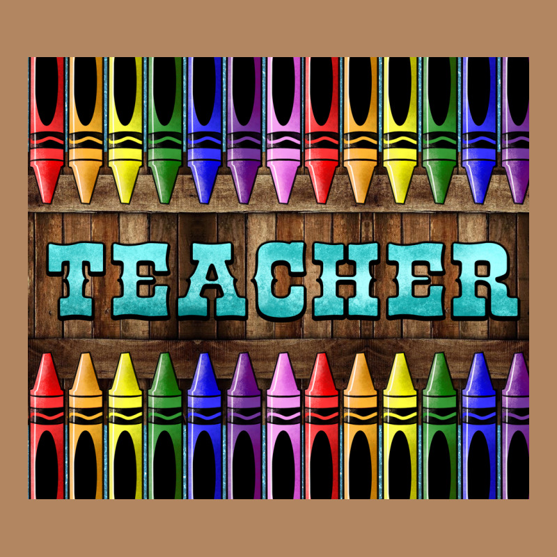 Teacher Crayons Tumbler Long Sleeve Tee by LillyAllenDesigns | Teevron