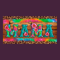 Mama Tie Dye License Plate Template Premium Tee | Teevron