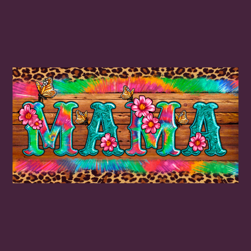 Mama Tie Dye License Plate Template Premium Tee by Artiststas | Teevron