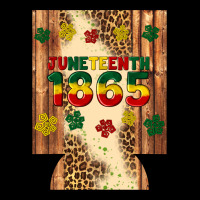 Juneteenth 1865 12 Oz Can Cooler (regular) Ladies Tee | Teevron