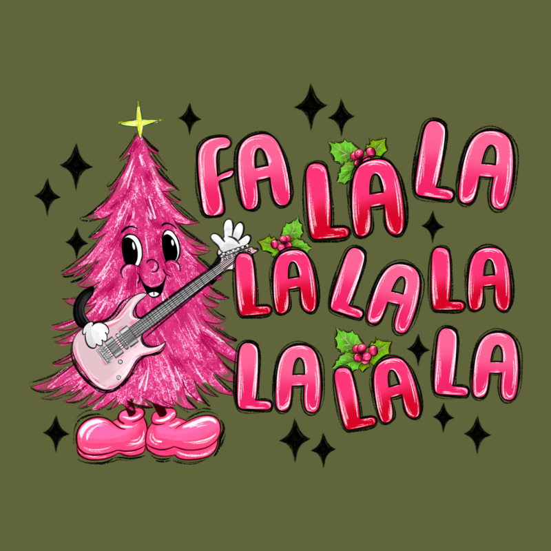 Pink Christmas Fa La La Classic Tee by MaliasSmallBusiness | Teevron