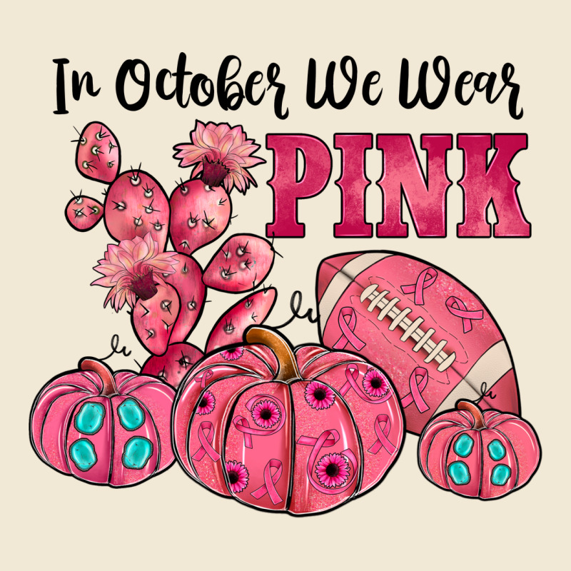 In October We Wear Pink Ladies Tee by JahusDesignShop | Teevron
