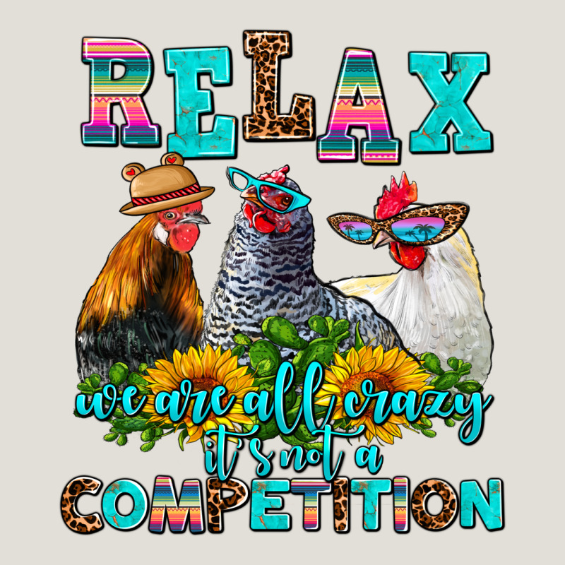 Relax We Are All Crazy  Competition Heavy Core Tee by AdoDesignShop | Teevron