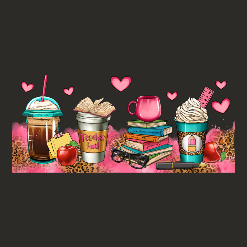 Teacher Fuel Coffee Cups Heavy Core Tee by Jasminsmagicworld | Teevron