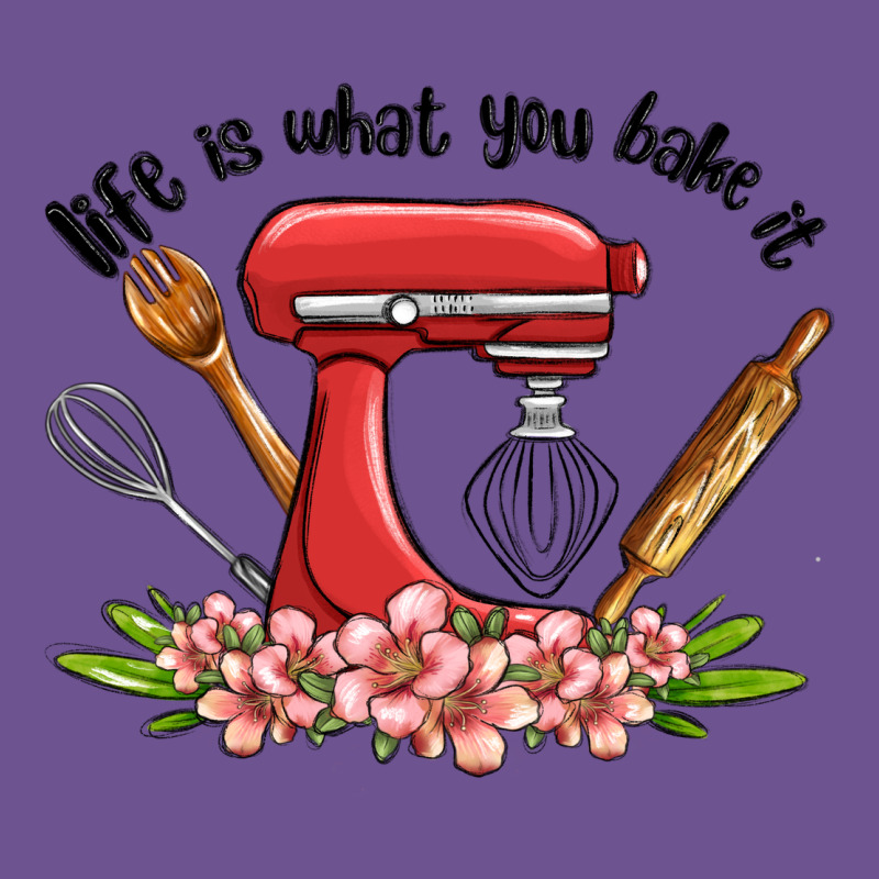 Life Is What You Bake It Vintage Tee by MaliasSmallBusiness | Teevron