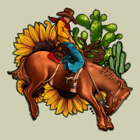 Rodeo Cowboy Sunflower Cactus Heavy Core Tee | Teevron