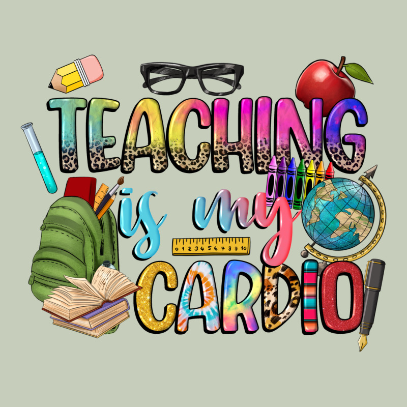 Teaching Is My Cardio Classic Tee by NancyCooperArtShop | Teevron