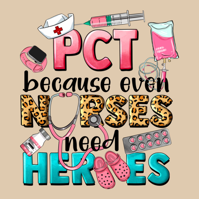Pct Because Nurses Need Heroes Heavyweight Sweatshirt by LillyAllenDesigns | Teevron